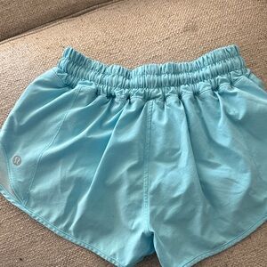 lululemon athletica Women's Aqua Athletic Shorts